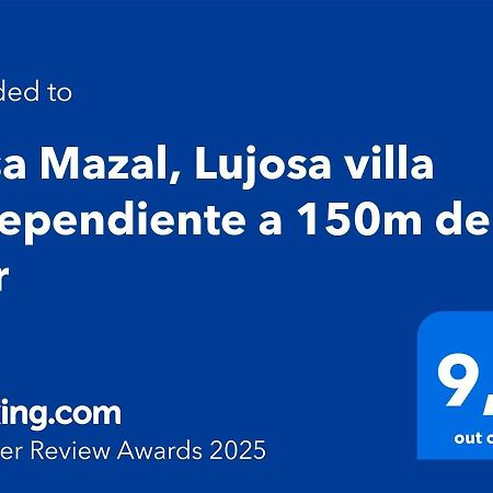Casa Mazal, Lujosa Villa Independiente A 150M Del Mar Pilar de la Horadada Zewnętrze zdjęcie